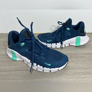 Nike Blue and Teal Women's Sneakers